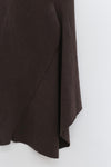 Marc le bihan long net eye skirt 2752 Terre
